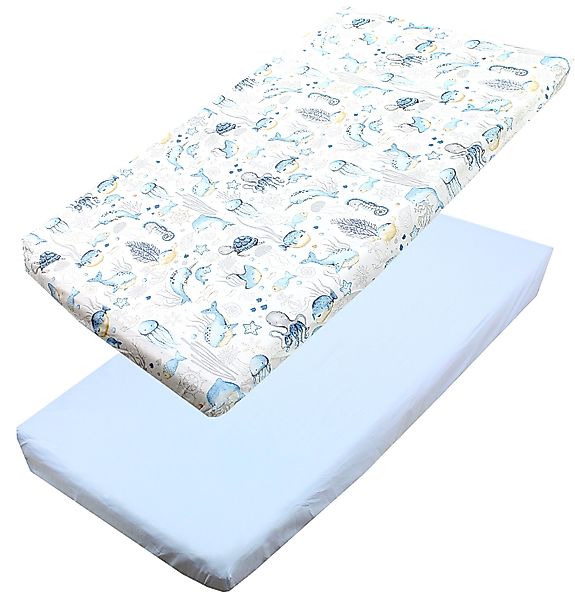 TupTam Spannbettlaken Baby Spannbettlaken Spannbetttuch für günstig online kaufen