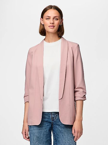 pieces Blusenblazer "PCBOSELLA 3/4 BLAZER NOOS" Materialmix, regular fit günstig online kaufen