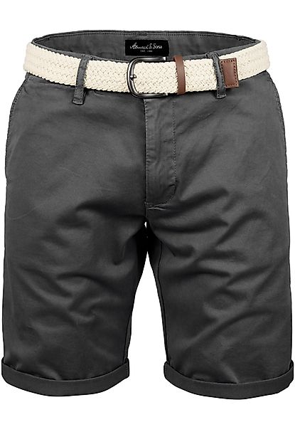 Amaci&Sons Chinoshorts BERWYN Chinoshort inkl. Gürtel günstig online kaufen