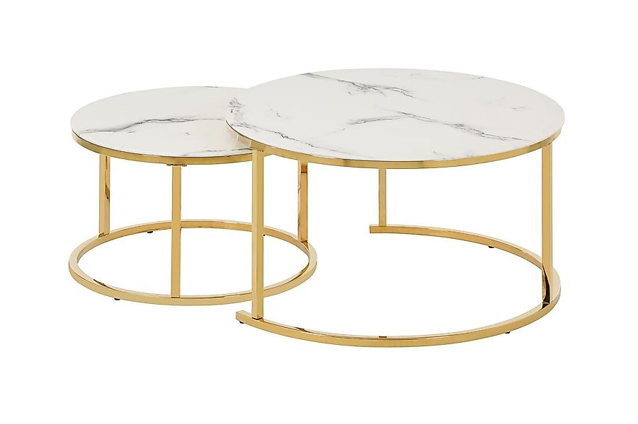 HOOZ Couchtisch Couchitsch 2er Set Rund günstig online kaufen