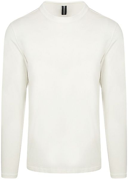 Profuomo Longsleeve T-Shirt Off White - Größe XXL günstig online kaufen