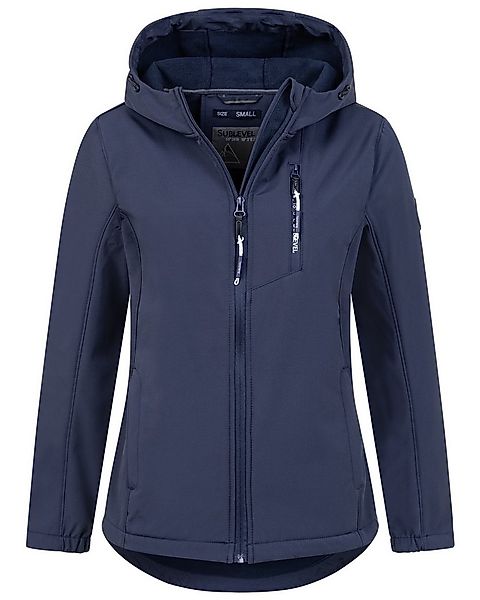 SUBLEVEL Softshelljacke Damen Frühlings Jacke Softshell Jacke Outdoor Regen günstig online kaufen