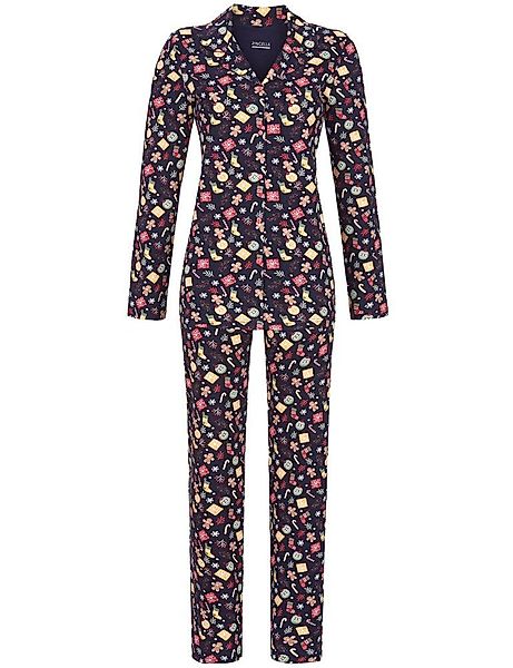 Ringella Pyjama Damen Langarm 'Christmas Time' günstig online kaufen