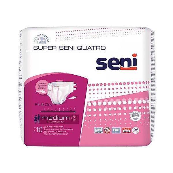 seni Inkontinenzslip 8x Super Seni Quatro günstig online kaufen