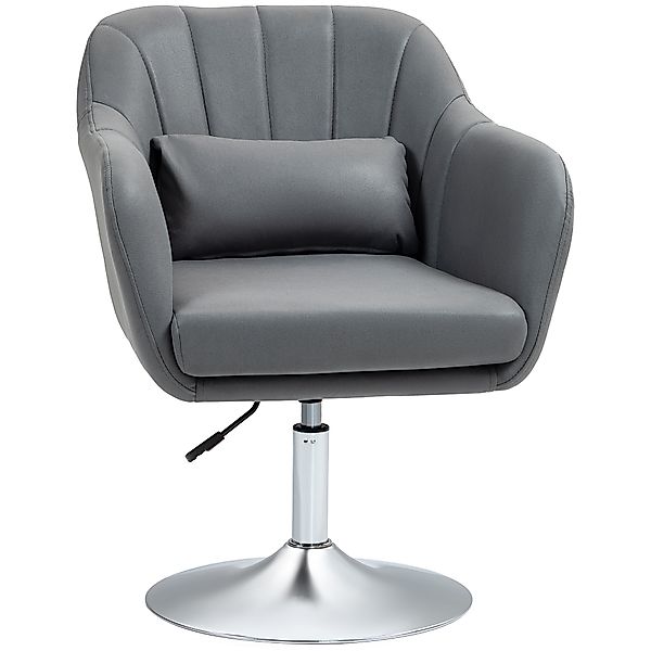 HOMCOM Sessel Loungesessel mit Armlehne, Lendenkissen, Gepolstert Relaxsess günstig online kaufen