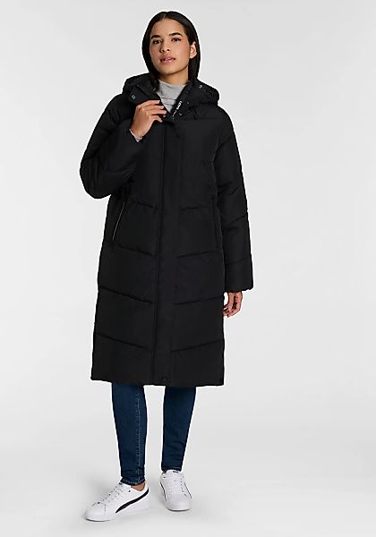 ONLY Steppmantel "ONLMEGAN LIFE LONG PUFFER COAT CS OTW" verdeckter Zipper, günstig online kaufen