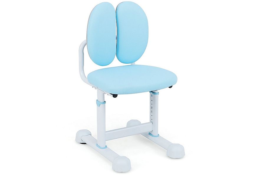 COSTWAY Kinderstuhl, höhenverstellbarer Schreibtischstuhl mit Rückenstütze günstig online kaufen