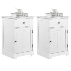 Yaheetech Nachtschrank Nachttisch 40x35x60 cm (2-St) günstig online kaufen