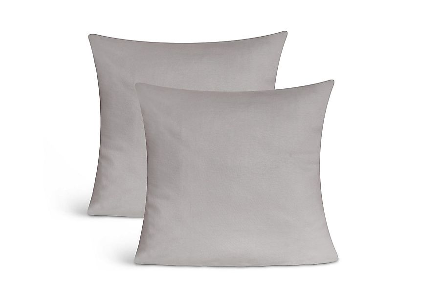 leevitex® Kissenbezüge Kissenbezug, 2er Set, feine günstig online kaufen
