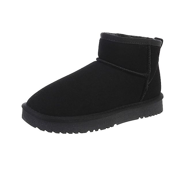 Ital-Design Damen Snowboots Freizeit Snowboots (87283917) Flach Flache Stie günstig online kaufen