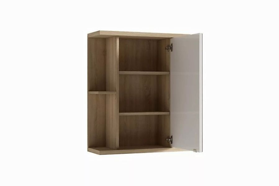 freiraum Badezimmerspiegelschrank NEBRASKA (B 60, H 70, T 25 cm) in Eiche-O günstig online kaufen