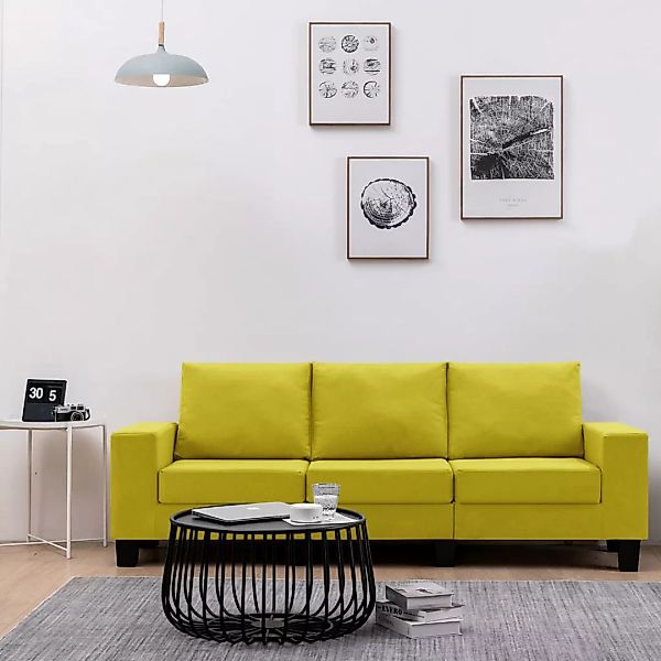 3-sitzer-sofa Gelb Stoff günstig online kaufen