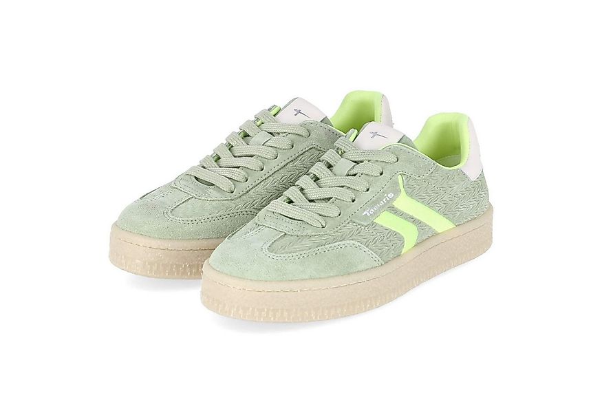 Tamaris Tamaris 1-23723-44-791 Damen Rauleder gruen Schnürschuh günstig online kaufen