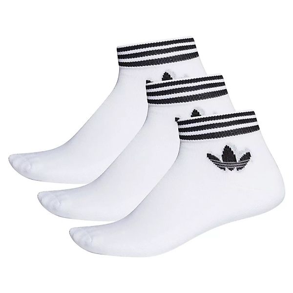 Adidas Originals Trefoil Knöchelhalbe Kissensocken 3 Paare EU 27-30 White / günstig online kaufen