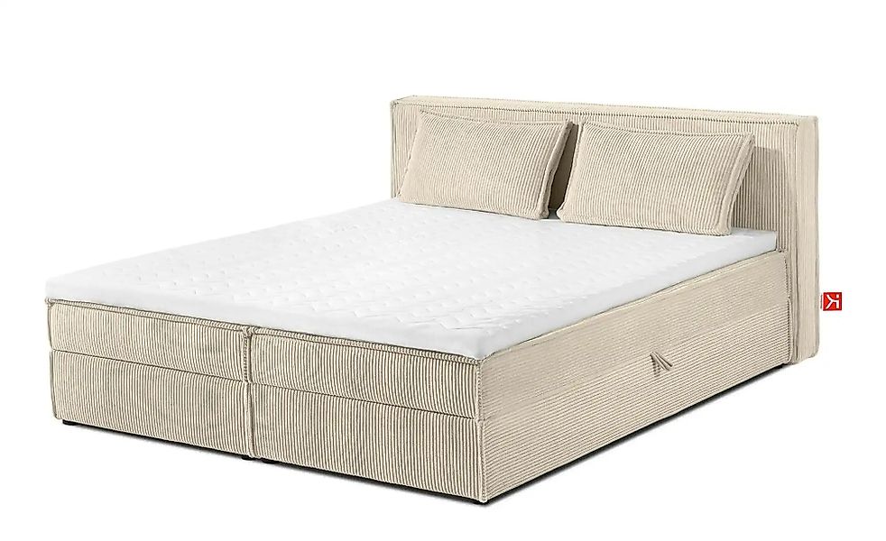 KONSIMO Boxbett   ¦ creme ¦ Maße (cm): B: 185 H: 95 Betten > Polsterbetten günstig online kaufen