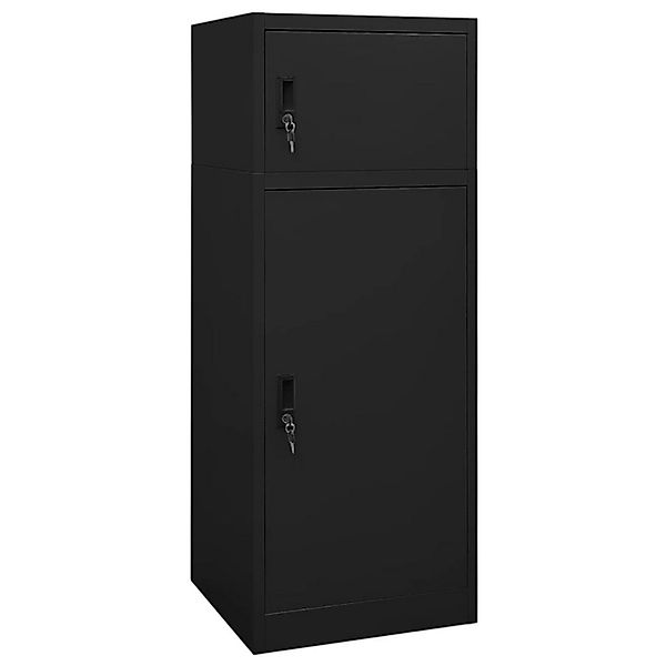 Vidaxl Sattelschrank Schwarz 53x53x140 Cm Stahl günstig online kaufen