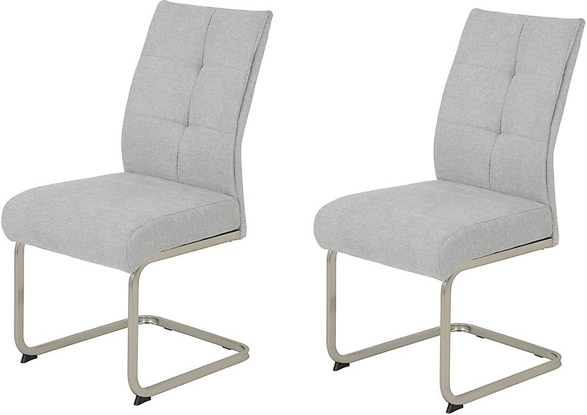 HELA Freischwinger "Ines", (Set), 2 St., bequeme Sitzbreite und Federkern P günstig online kaufen