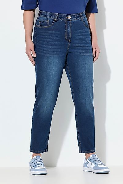 Ulla Popken Regular-fit-Jeans Mom-Jeans 5-Pocket-Hose Komfortbund günstig online kaufen