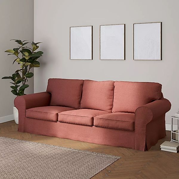 Bezug für Ektorp 3-Sitzer Schlafsofa, neues Modell (2013), cognac braun, 40 günstig online kaufen