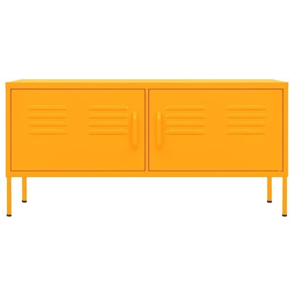 vidaXL TV-Schrank TV-Schrank Senfgelb 105x35x50 cm günstig online kaufen
