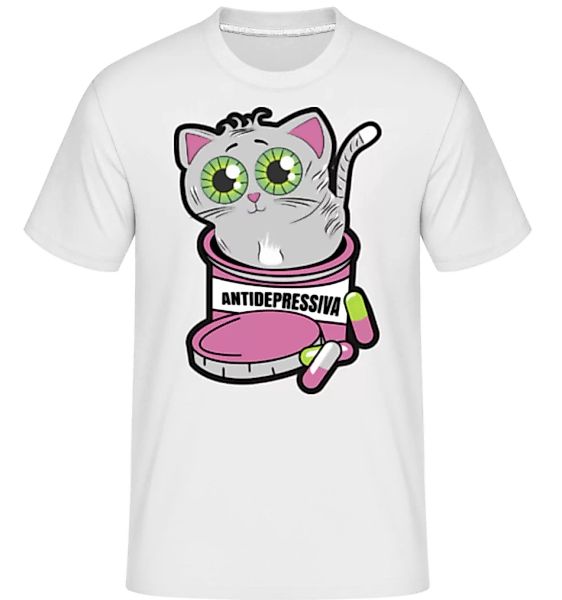 Antidepressiva Katze · Shirtinator Männer T-Shirt günstig online kaufen