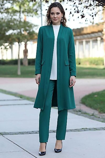 Modavitrini Hosenanzug Zweiteiler Damen Anzug Langarm günstig online kaufen