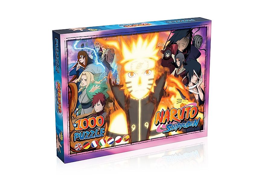 Winning Moves Puzzle Naruto Shippuden Puzzle (1000 Teile), 1000 Puzzleteile günstig online kaufen