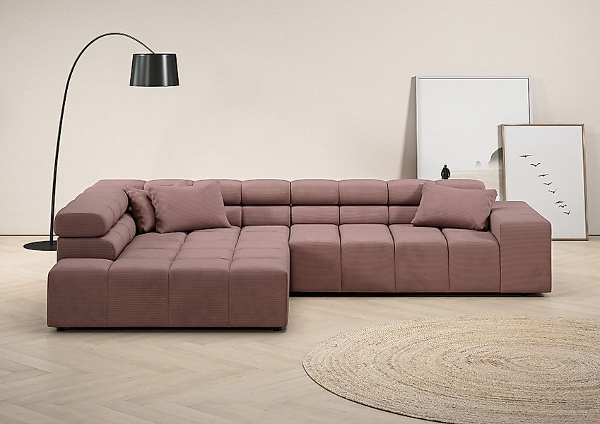 INOSIGN Ecksofa Ancona incl. Kopfteilverstellung, OTTOs günstig online kaufen