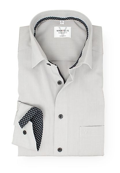 MARVELIS Businesshemd Modern Fit normale, leicht günstig online kaufen