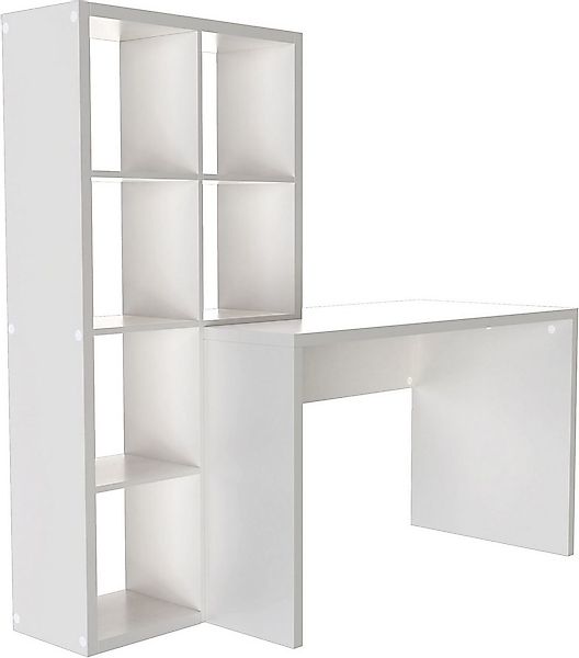 OTTO home Regal-Schreibtisch Triest, Computertisch mit Raumtrenner, Breite günstig online kaufen