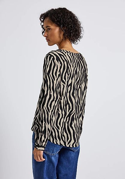 STREET ONE Langarmbluse, aus softer Viskose günstig online kaufen