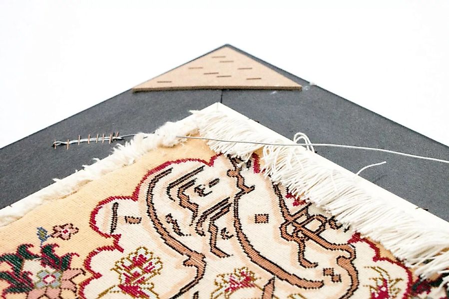 morgenland Wandteppich »Täbriz 50 Raj Teppich handgeknüpft mehrfarbig«, rec günstig online kaufen