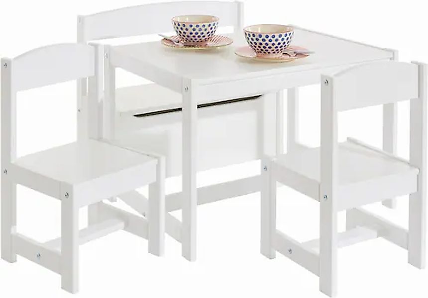 Hoppekids Kindersitzgruppe »MATHILDE« Set, 4 Stk. tlg. mit 2 Stühlen, Tisch günstig online kaufen