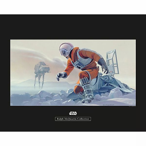 Komar Poster Star Wars Classic RMQ Hoth Battle P Star Wars - Classic B/L: c günstig online kaufen