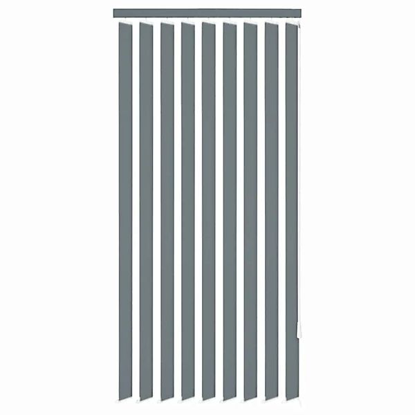 Vertikale Jalousien Grau Stoff 150x180 Cm günstig online kaufen
