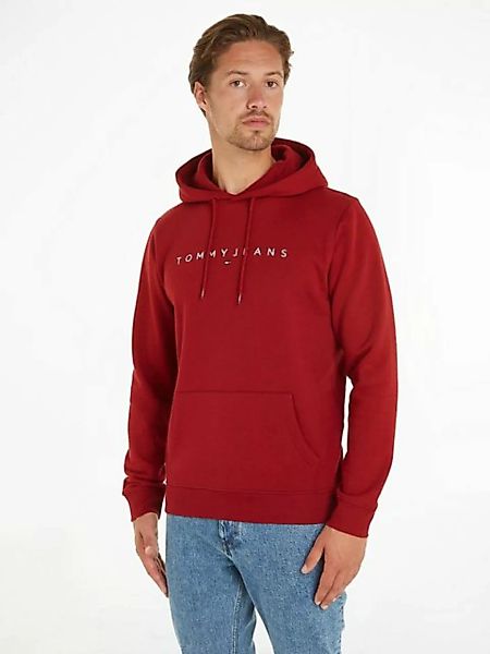 Tommy Jeans Kapuzensweatshirt TJM REG LINEAR LOGO HOODIE EXT mit Kordel günstig online kaufen