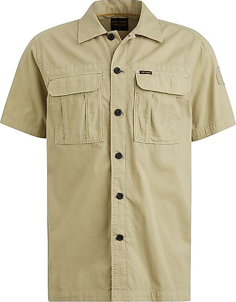 PME Legend Short Sleeve Hemd Bedford Grün - Größe M günstig online kaufen