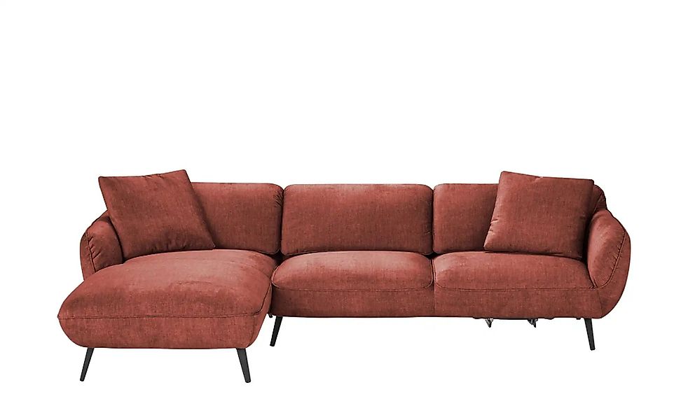 pop Ecksofa  Ventus ¦ rot ¦ Maße (cm): B: 281 H: 111 T: 174 Polstermöbel > günstig online kaufen