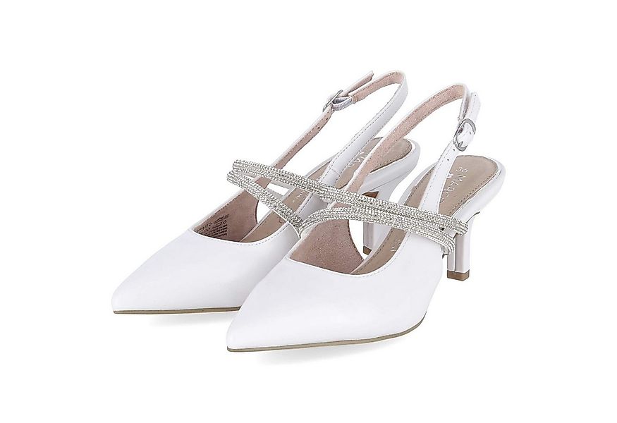 MARCO TOZZI Marco Tozzi 2-89604-46-100 Damen Textil & Synthetik weiss Sling günstig online kaufen