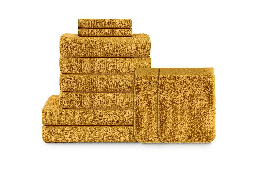 Blumtal Handtuch Set Blumtal 10 Teilig - Handtücher Set 100% Baumwolle, wei günstig online kaufen