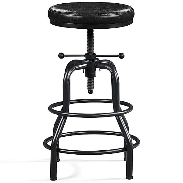 Yaheetech Barhocker, Vintage Höhenverstellbarer Barstuhl 54,5 günstig online kaufen
