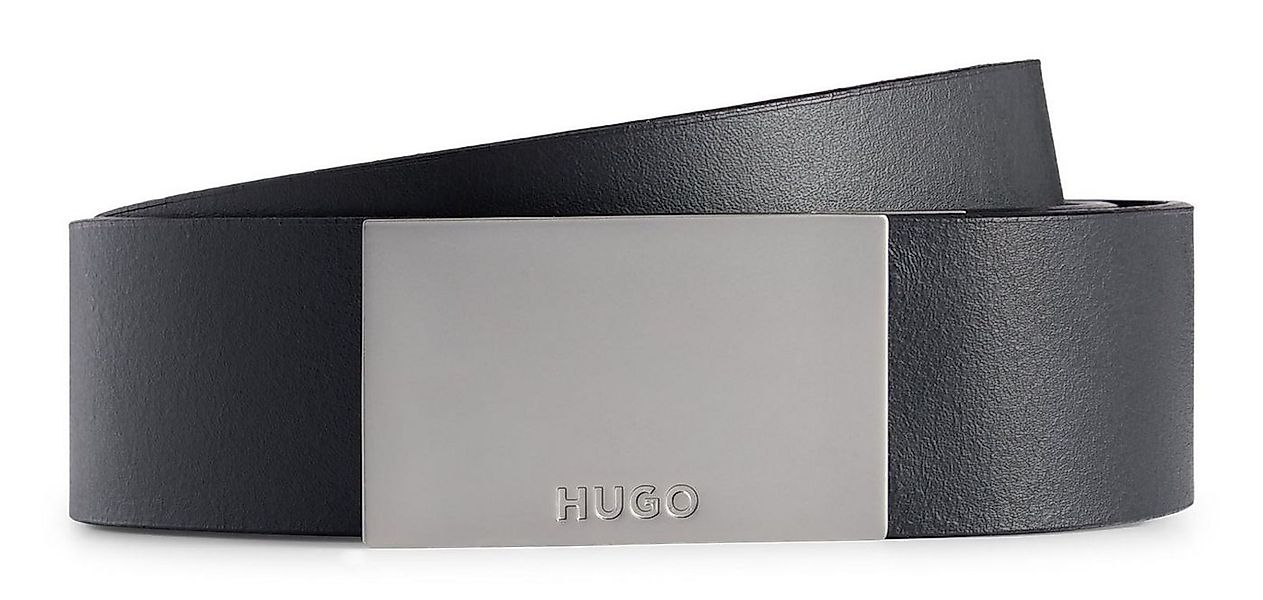 HUGO Ledergürtel Gand Sz35 Belt aus echtem Rindsleder günstig online kaufen