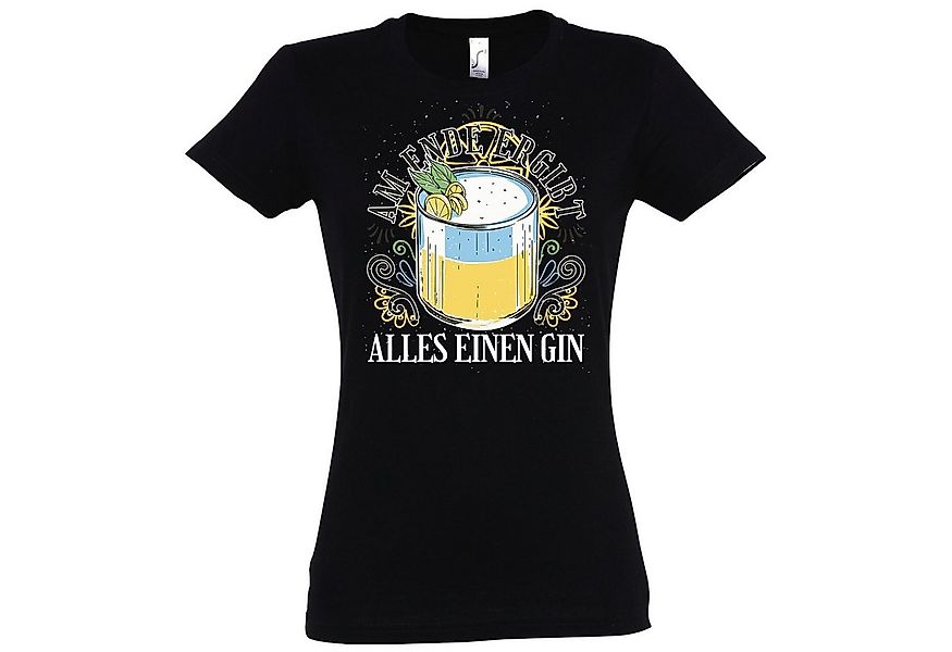 Youth Designz T-Shirt Am Ende ergibt alles einen Gin Damen Shirt im Fun-Loo günstig online kaufen