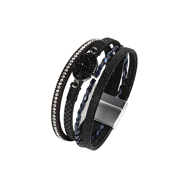 KARMA Lederarmband Damenarmband Wickelarmband Damen Magnetverschluss günstig online kaufen
