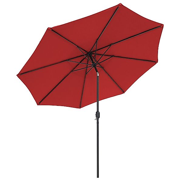 COSTWAY Sonnenschirm Gartenschirm, 30° neigbar, mit günstig online kaufen