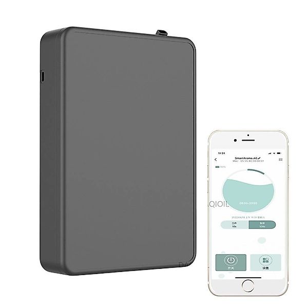 MEGAGOODS Duftlampe Aroma Diffuser Wandmontage App-Steuerung günstig online kaufen