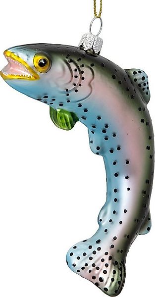 SIKORA Christbaumschmuck Regenbogenforelle Besondere Weihnachtskugel Glas F günstig online kaufen