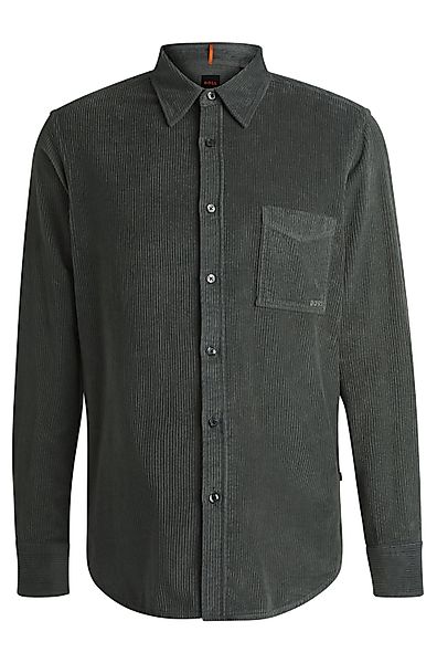 BOSS ORANGE Langarmhemd Relegant_6_M mit Logo-Stickerei günstig online kaufen