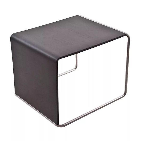 la palma - Ueno T50 Beistelltisch/Hocker Sitzfläche Eiche - schwarz /gebeiz günstig online kaufen