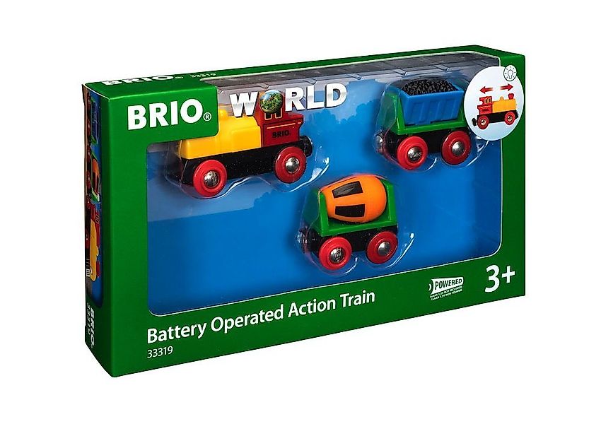 BRIO® Spielzeugeisenbahn-Lokomotive Brio World Eisenbahn Zug mit Batterielo günstig online kaufen